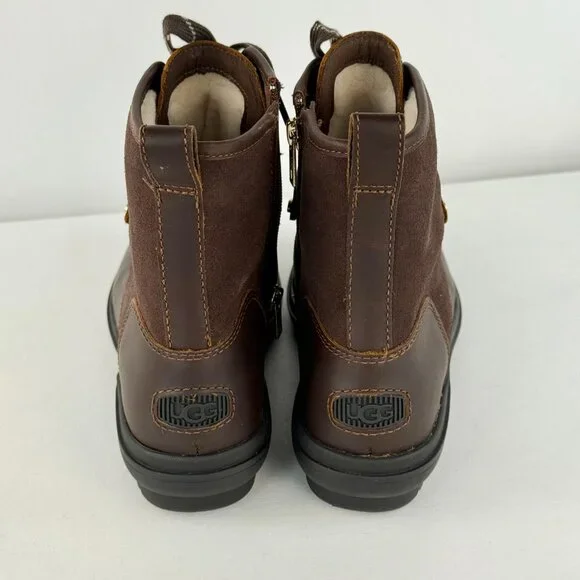 Size 9 - Women's UGG Hapsburg Hiker Boots - Scotch Waterproof Leather - Picture 6 of 14